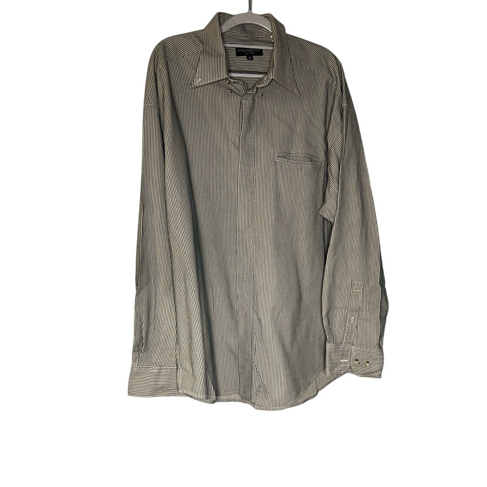 YvesSaintLaurent Pour Homme striped button down shirt